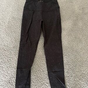 Black Sparkle Leggings